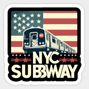 NYC Subway Sticker